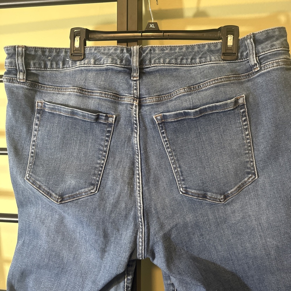 Lane Bryant womens Flex Magic Waistband Mid Rise bootcut jeans Plus 20 SHORT - Picture 5 of 7